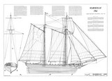 Marseille, Topsail schooner, 1764